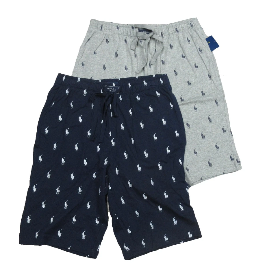Polo Ralph Lauren Men's All Over Pony Print Cotton Sleep Shorts - Image 1 of 1
