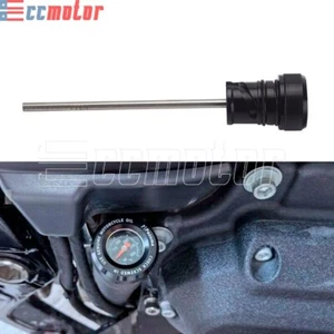 Oil Tank Dipstick Temperature Gauge For Harley Softail Fatboy 114 FLFB FXBR FXLR - Picture 1 of 7