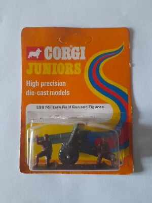 Corgi Junior - Military Field E96 "ORANGE BLISTER" .ULTRA RARE+++++. UNPUNCHED ! - Immagine 1 di 3