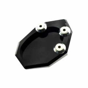 Almohadilla de placa de soporte lateral para Kawasaki VERSYS 650 2010-2014 y KLX250 negra - Imagen 1 de 1