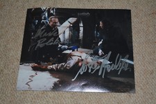 MARK ROLSTON & COSTAS MANDYLOR signed Autogramm In Person 20x25 cm SAW