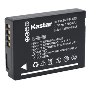 1x Kastar Battery for Panasonic Lumix DMW-BCG10 DMC-ZX1 DMC-ZX3 - Picture 1 of 3