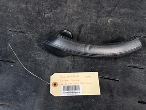 96-02 BMW Z3 INSIDE DOOR PULL HANDLE GRAB INTERIOR BLACK PASSENGER RIGHT LEATHER - Picture 1 of 8