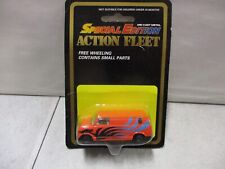 Special Edition Action Fleet Van 1/64 Orange Lot A