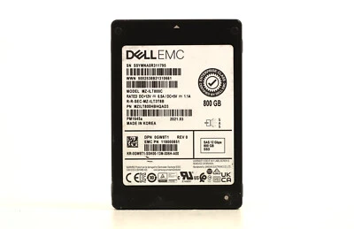 EMC MZ-ILT800C 800GB 2.5" 12Gb/s MU SAS Solid State Drive EMC P/N: 118000851 - Image 1 of 3