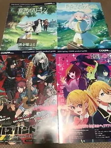 Set of 4!Oshi no Ko Frieren GirlsBandCry Anime Manga Chirashi/Poster/Flyer - Picture 1 of 4