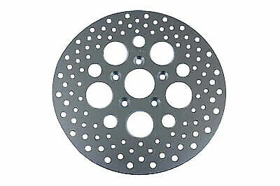 11-1/2" Drilled Rear Brake Disc for Harley Davidson by V-Twin - Image 1 of 1