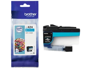 Cartucho de tinta - Brother LC424, ISO/IEC 24711, 750 páginas, Cian - Imagen 1 de 1
