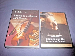 Teaching Co Great Courses DVDs  :         MUSIC AS A MIRROR OF HISTORY  + bonus - Picture 1 of 2