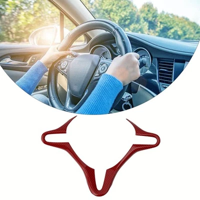 Secure Red Steering Wheel Cover Trim for Civic 8th Gen 2006 2011 - Image 1 of 4