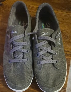Skechers Air Cooled Memory Foam Slip On Shoes Women’s 7.5 Gray - Picture 1 of 8