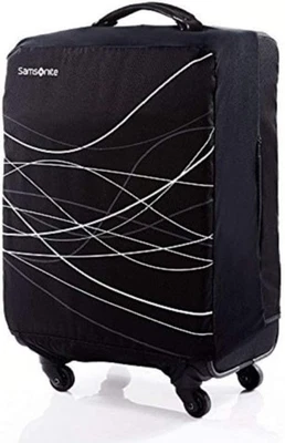 Samsonite Printed Luggage Cover, Black, Medium - Image 1 of 4