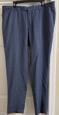Canali Wool Knit Blue Dress Pants Men's Sz 42 x 32 - Image 1 of 4