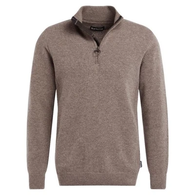 Barbour Holden Half Zip Jumper - Military Marl - Size XL - Image 1 of 4