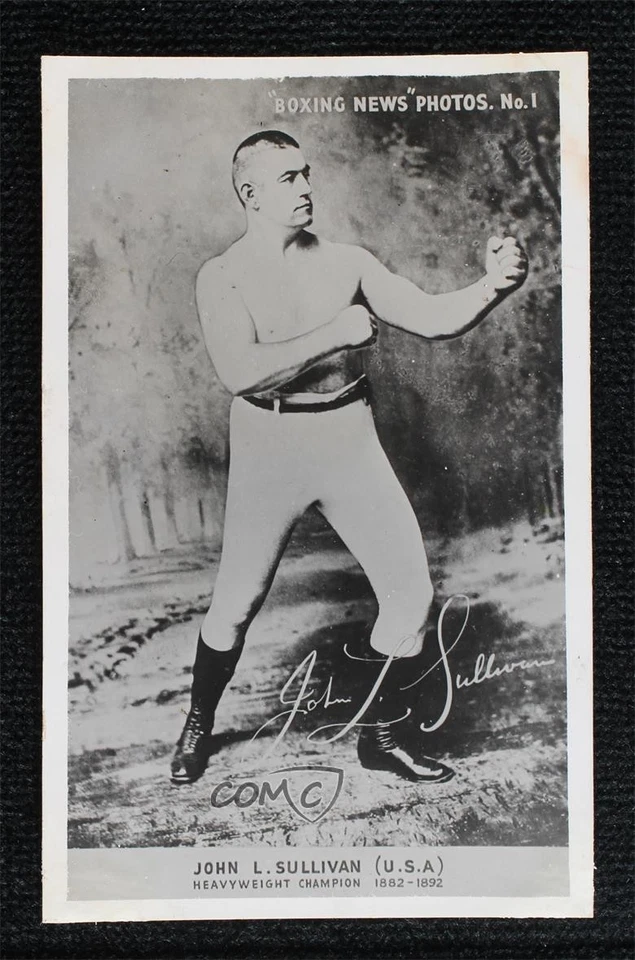 1940-70 Boxing News Photos John L Sullivan #1 - Image 1 of 2
