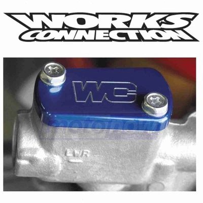 Works Connection Rear Master Cylinder Cover for 2002-2007 Honda CR250R - sz Foto 1 de 4