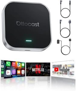 OTTOCAST - Magic CarPlay Box 3 in 1 Wireless Adapter for iPhone & Android - Picture 1 of 9