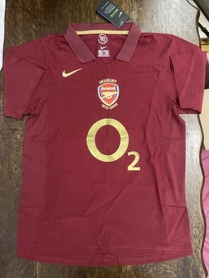 Nike Henry 14 Arsenal Shirt 2005/2006 Highbury Final Game, Size M