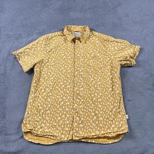 Wellen Huckberry Mens Organic Cotton Button Up Shirt Size m Casual Lightweight - Picture 1 of 17