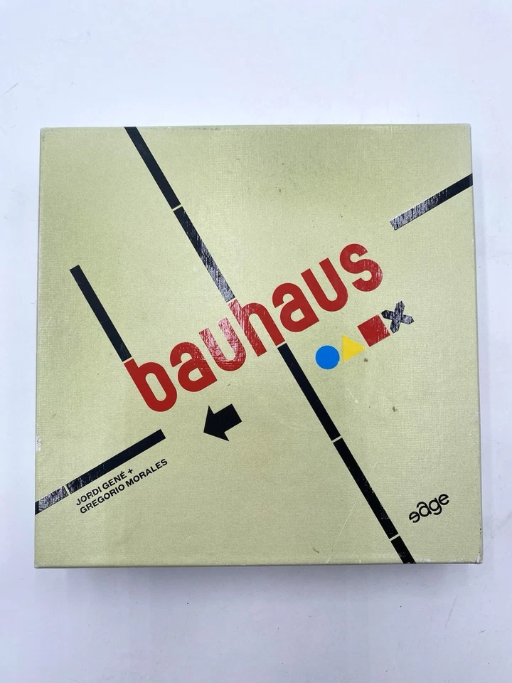 Bauhaus Strategy Game Board Jordi Gené, Gregorio Morales *Limited Parts, Rare! - Image 1 of 4