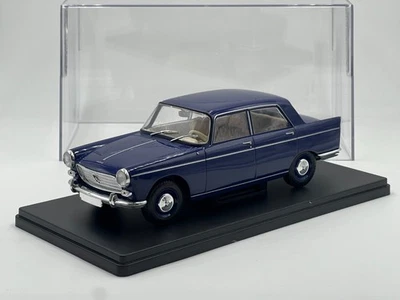 Peugeot 404 Bleu IXO 1/24 Boite Vitrine - Photo 1/3