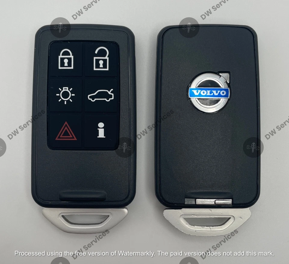 NOVO! Chave VOLVO Smart PROXIMITY FOB KR55WK49266 / V40 V60 V70 XC60 XC70 S80 S60 - Imagem 1 de 4