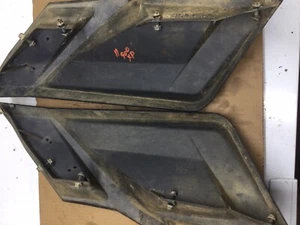 11 Polaris Rzr 900 Xp Front Bumper Mud Guards Shields L&R - Picture 1 of 3