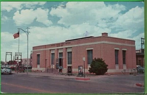 Vintage Texas TX Postcard Post Office Midland Posted 1985 - Picture 1 of 4