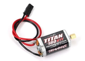 87T Titan® Motor (87-turn, 180 size) 11T metal pinion gear 1:18 Traxxas TRA9775 - Picture 1 of 1