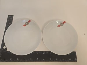 TWA Trans World Airlines Ambassador 7" Paar Dessert Salatteller von Abco - Bild 1 von 5