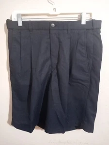 Hagger Shorts Mens 32 Blue Golf Chino Performance Moisture Wicking Cool 18 Pro - Picture 1 of 11