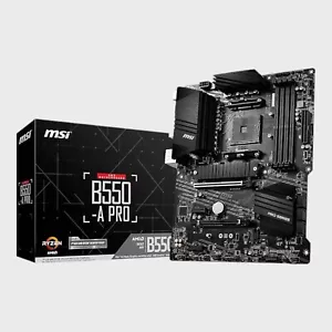 MSI B550-A PRO Ryzen AMD Motherboard - Picture 1 of 5