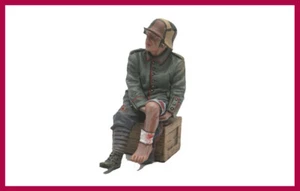 KING AND COUNTRY: FW170 - WW1 - FRITZ HERIDO SENTADO - NUEVO - Imagen 1 de 3