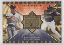 2007 Upper Deck Road to the Hall Cal Ripken Jr Tony Gwynn #CRTG29 HOF