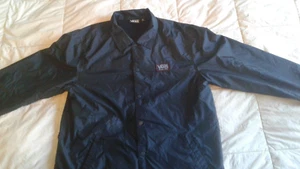 (1pc) XL BLACK "VANS" SKATE / GANGSTER Windbreaker  - Picture 1 of 2
