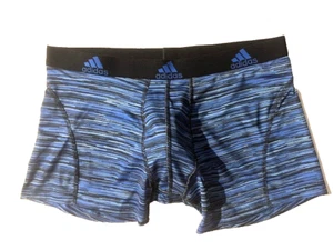 ADIDAS Herren Climalite Blau Mikrofaser Sport Boxer Trunk Brief Unterwäsche Gr. XL - Bild 1 von 10