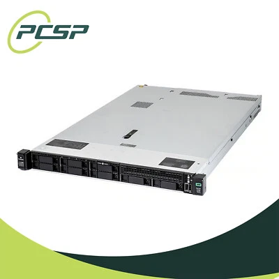 HP ProLiant DL360 Gen10 8SFF 2x Gold 6132 2.6GHz = 28 Cores 256GB P408i 4xRJ45 - Image 1 of 4