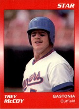 1989 Star #138 Trey McCoy Gastonia Rangers