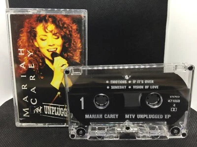 Mariah Carey MTV Unplugged EP (Columbia 1992) MC Kassette Audio Cassette Tape - Image 1 of 3