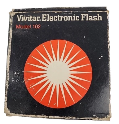 Vintage Vivitar 102 Shoe Mount Flash - Untested - Image 1 of 4