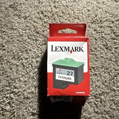Lexmark #27 (10N0227) OEM Color Ink Cartridge - Image 1 of 4