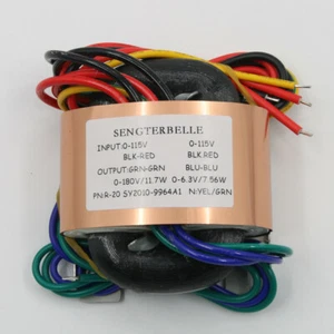 1PC 30W （30VA） Copper R-core Audio Transformer 0-180V 0-6.3V For Tube Preamp  - Picture 1 of 3
