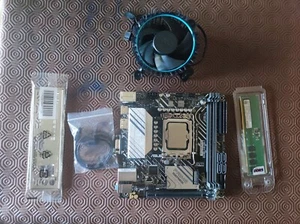 Bundle KIT Intel Motherboard Asus H610i-plus ITX + Cpu i5-13400 + 16gb DDR5 - Bild 1 von 8