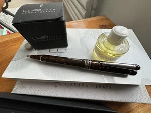 Delta Aromatherapie brauner Kugelschreiber neu und verpackt - Bild 1 von 11