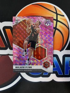 2020-21 Malachi Flynn Mosaico Rosa Mimetico Prizm Rookie #236 Raptors RC - Foto 1 di 2