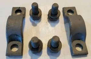 MOPAR U JOINT SADDLE SET WITH BOLTS ALL ENGINES FITS BOTH SMALL & LARGE JOINTS - Picture 1 of 3