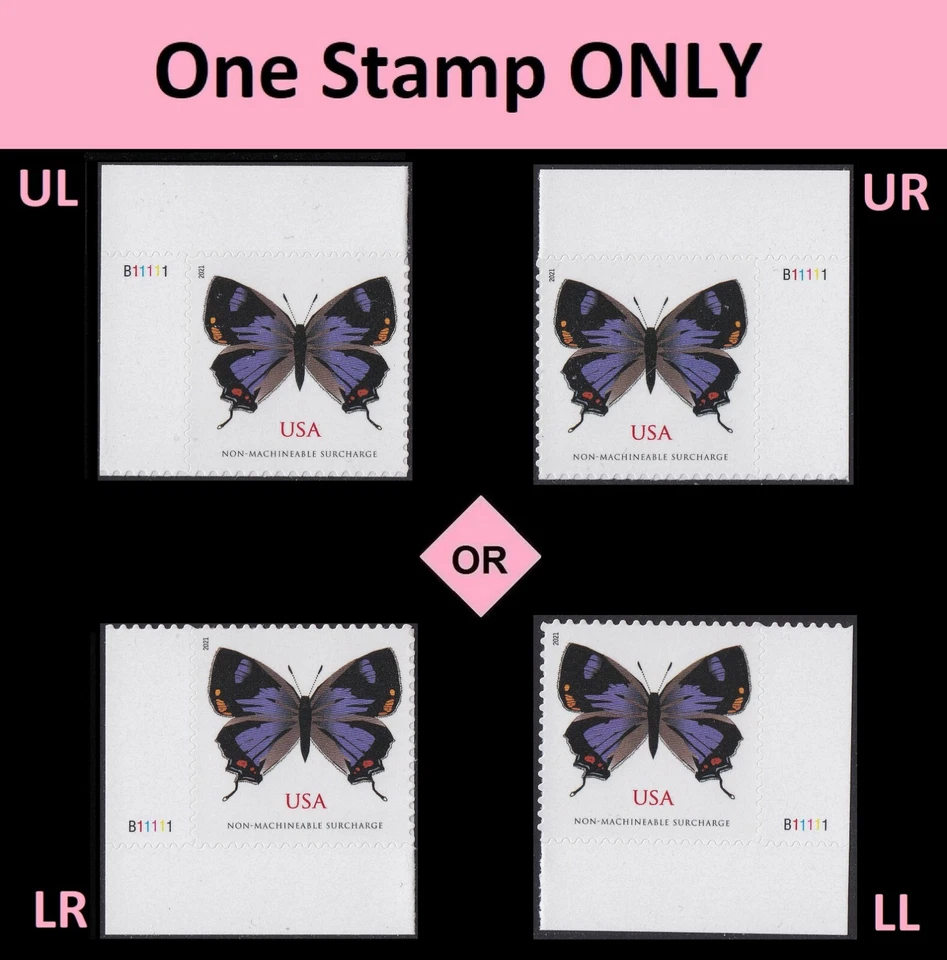 US 5568 Colorado Hairstreak Butterfly NMS plate single MNH 2021 - Image 1 of 1