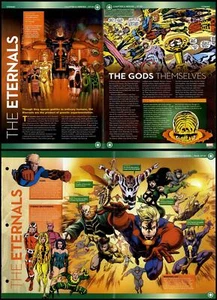 The Eternals #ET-01 Heroes - Cosmic Marvel Fact File Fold-Out Page - Picture 1 of 1