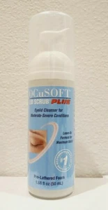 OCuSOFT Lid Scrub Plus Eyelid Cleanser, Blepharitis cleanser 50ml - Picture 1 of 6