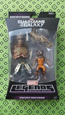 Figura Marvel Legends Guardianes de la Galaxia Serie 6" 2013 ROCKET RACCOON, Nueva Foto 1 de 4